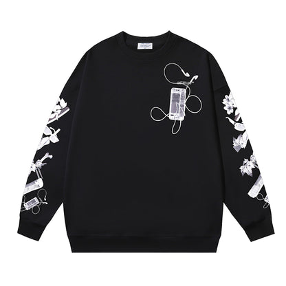 OFF Logo Print Sweatshirt