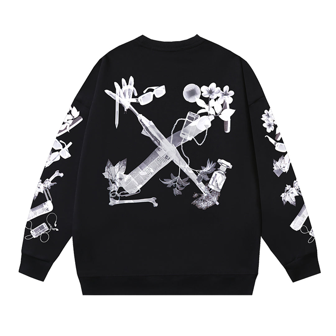 OFF Logo Print Sweatshirt