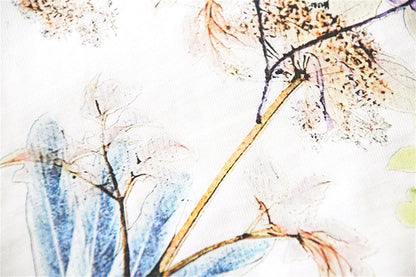 OFF Flowers Print T-shirt