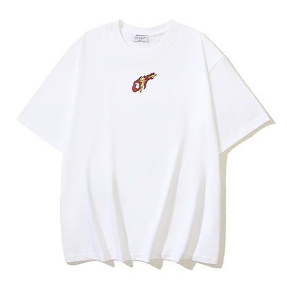 OFF Dragon Print T-shirt