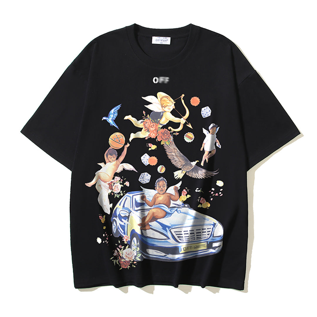 OFF Angel Print T-shirt