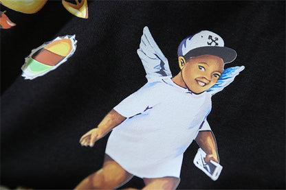 OFF Angel Print T-shirt