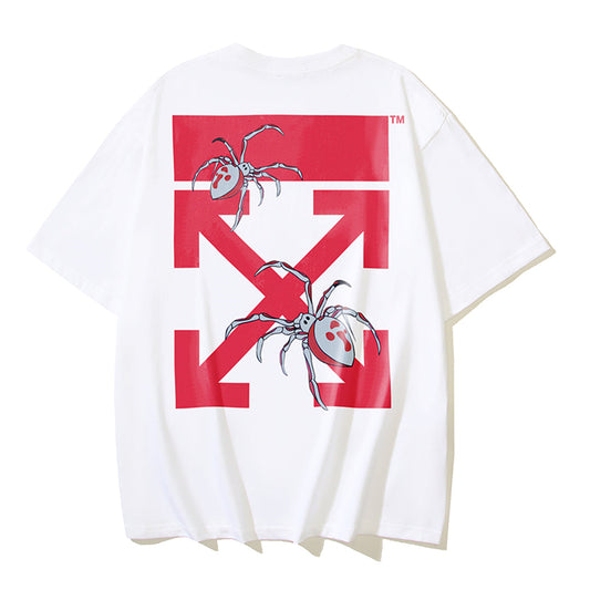 OFF Spider Print T-shirt