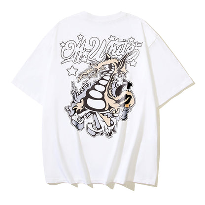 OFF Dragon Print T-shirt