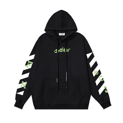 OFF Logo Print Hoodie
