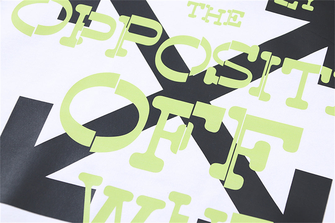 OFF Logo Print Hoodie